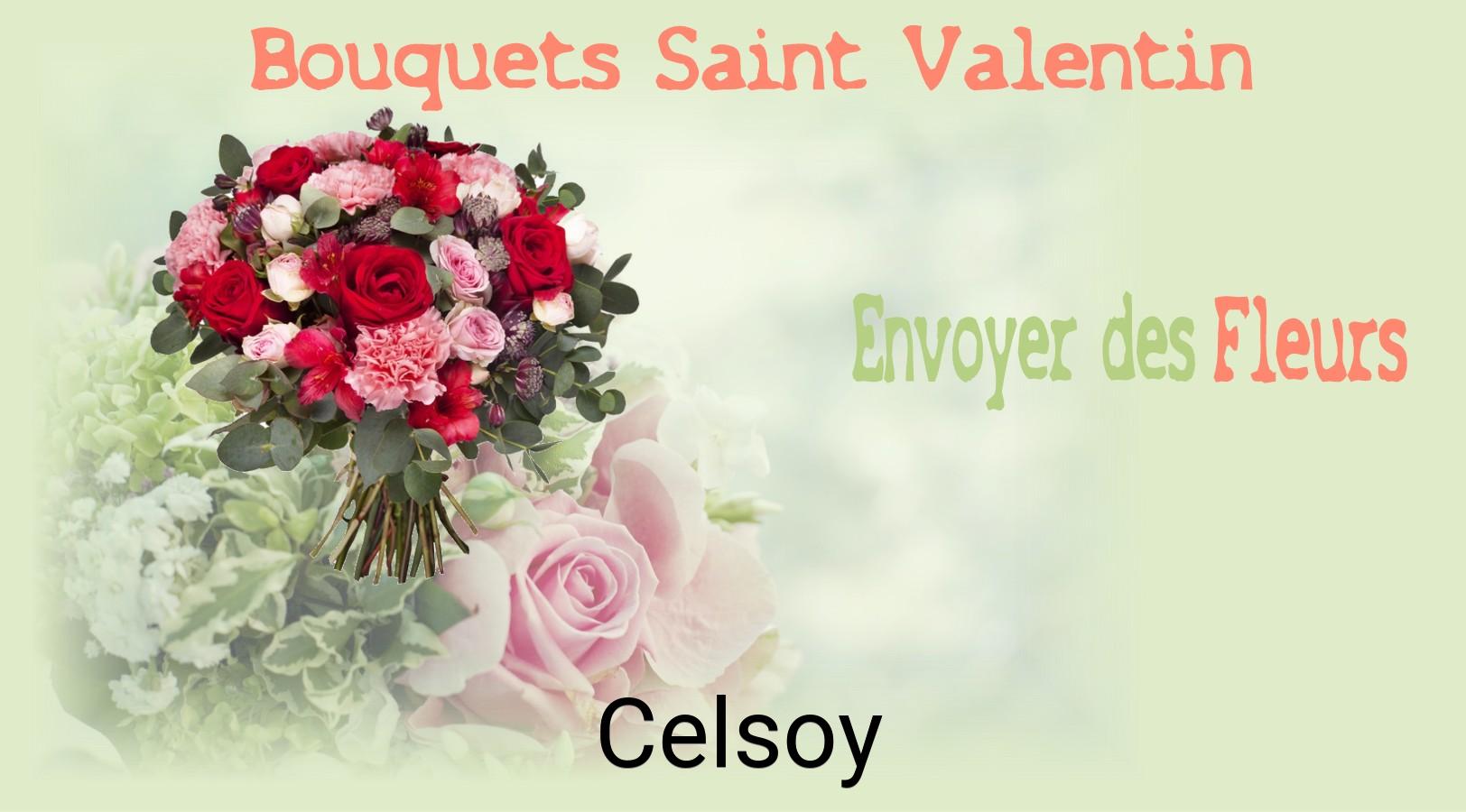 Roses de Saint-Valentin livrées à Celsoy
